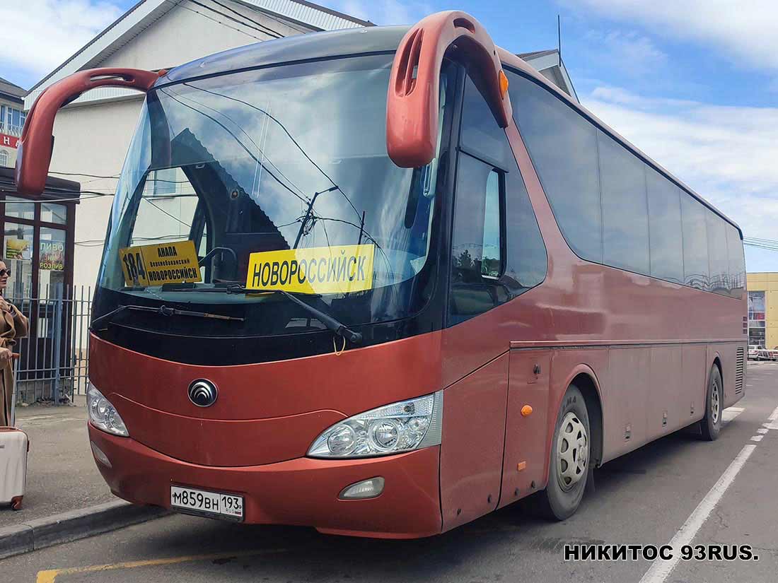 Краснодарский край, Yutong ZK6119HA № М 859 ВН 193