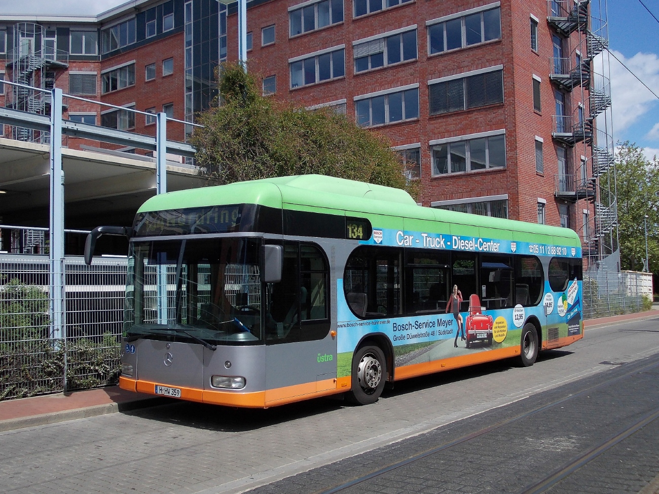 Нижняя Саксония, Mercedes-Benz O530 Irvine Citaro CNG № 9359