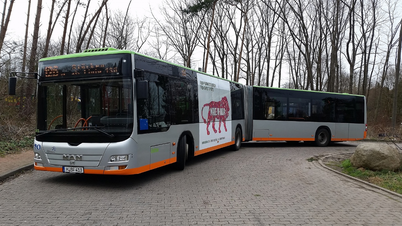 Нижняя Саксония, MAN A23 Lion's City G NG320 № 8413