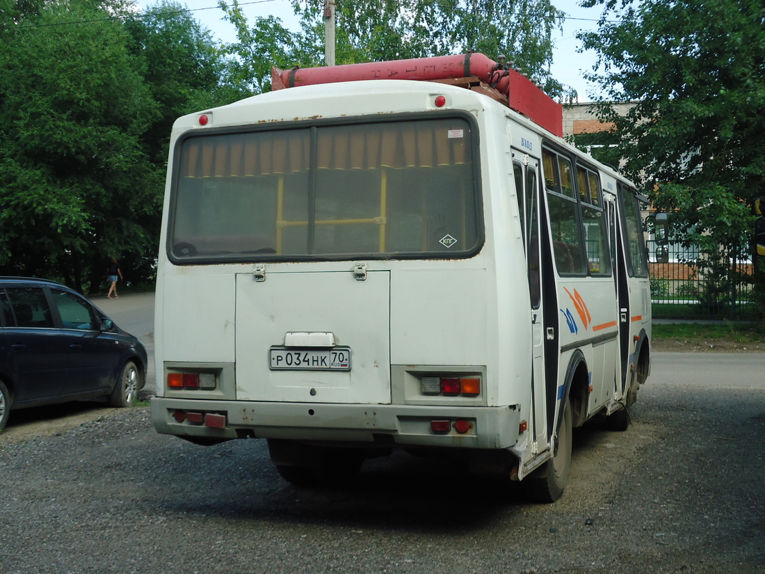 Томская область, ПАЗ-32054 № Р 034 НК 70