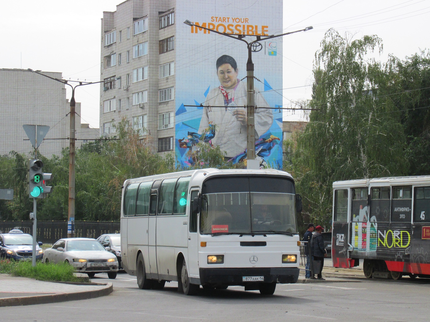 Павлодарская область, Mercedes-Benz O303-10RHS № 877 AAK 14