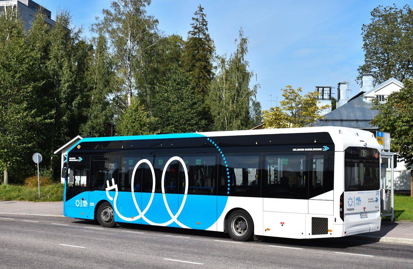 Финляндия, Volvo 7900E № 2232