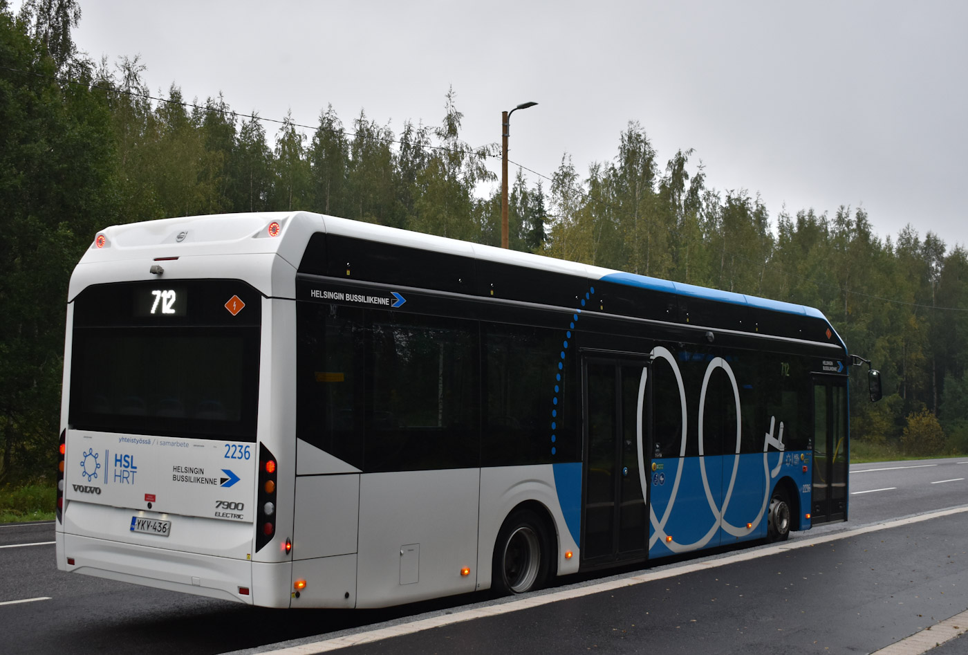 Финляндия, Volvo 7900E № 2236