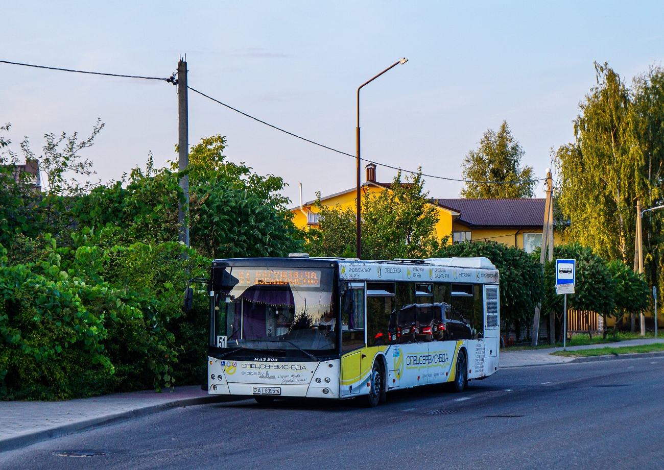 Гродненская область, МАЗ-203.067 № 041912