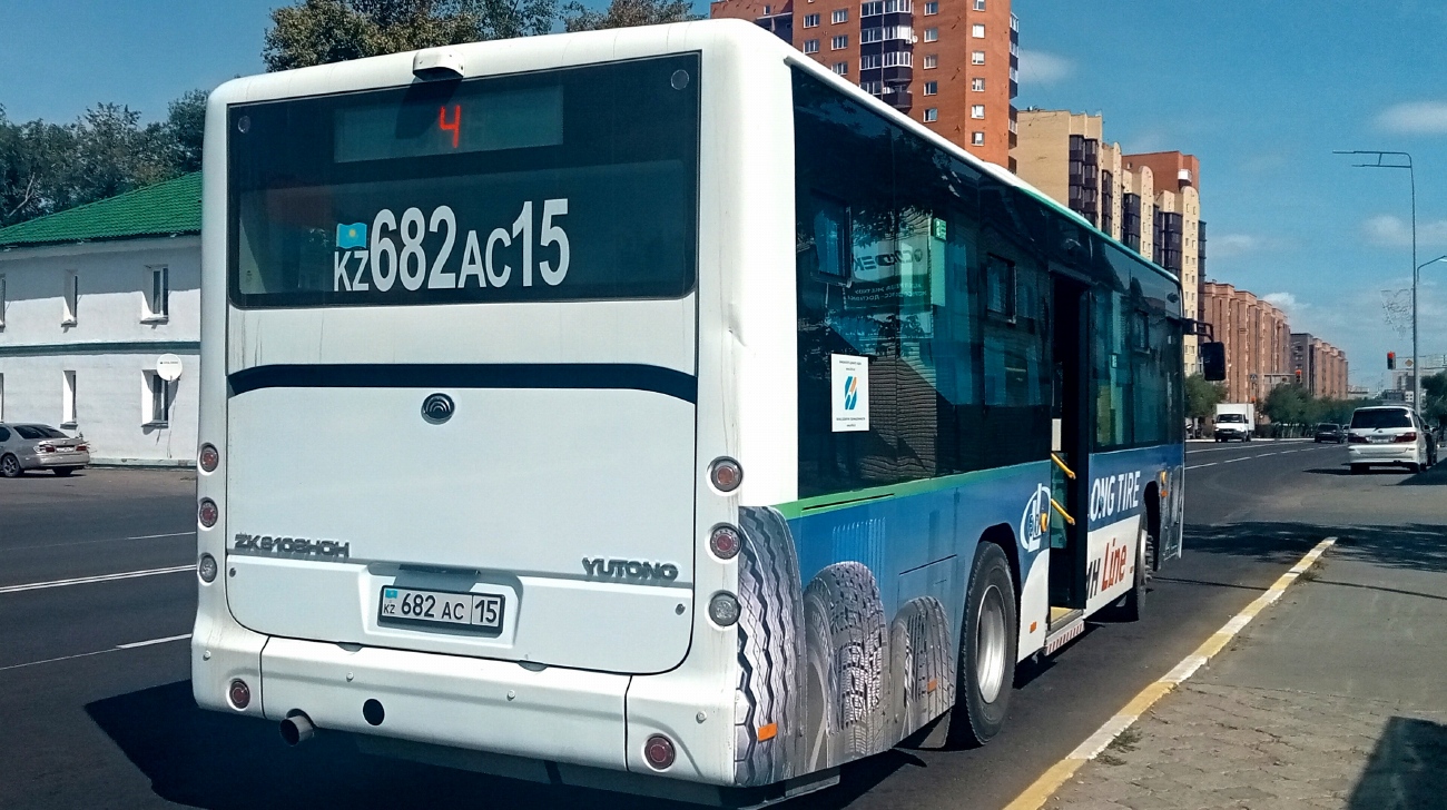Северо-Казахстанская область, Yutong ZK6108HGH (QazTehna) № 682 AC 15