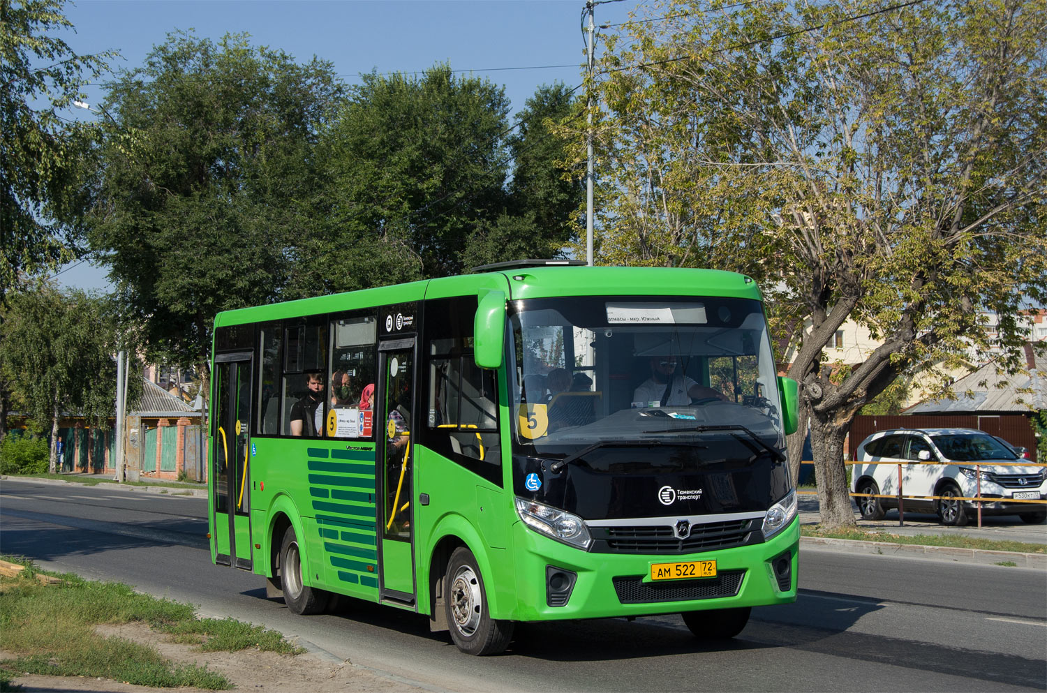 Тюменская область, ПАЗ-320435-04 "Vector Next" № АМ 522 72
