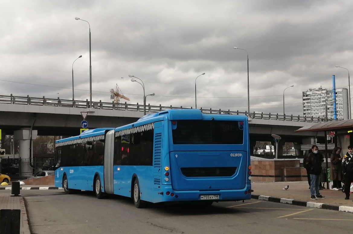 Москва, ЛиАЗ-6213.65 № 011939