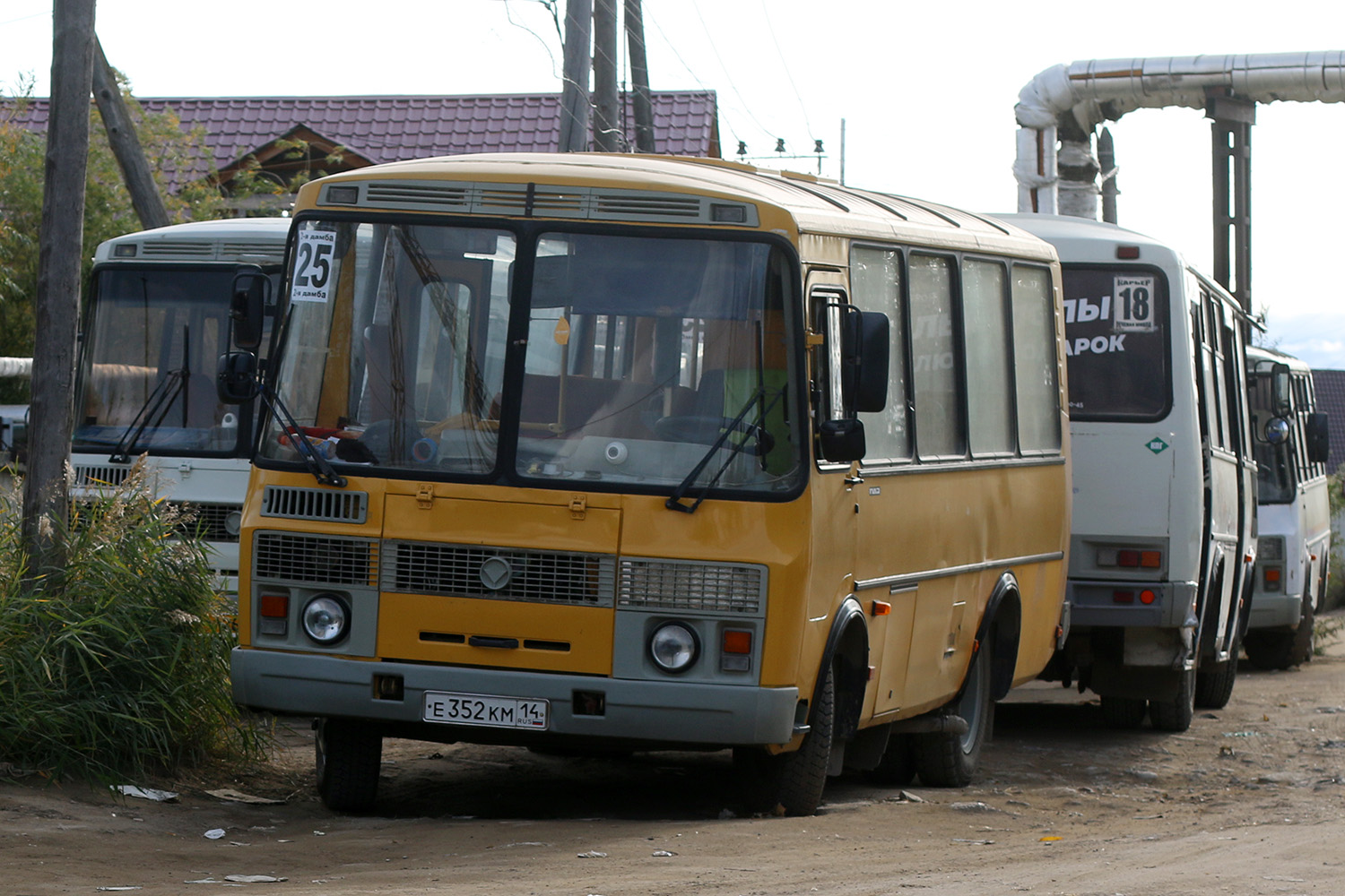 Саха (Якуція), ПАЗ-32054-60 № Е 352 КМ 14
