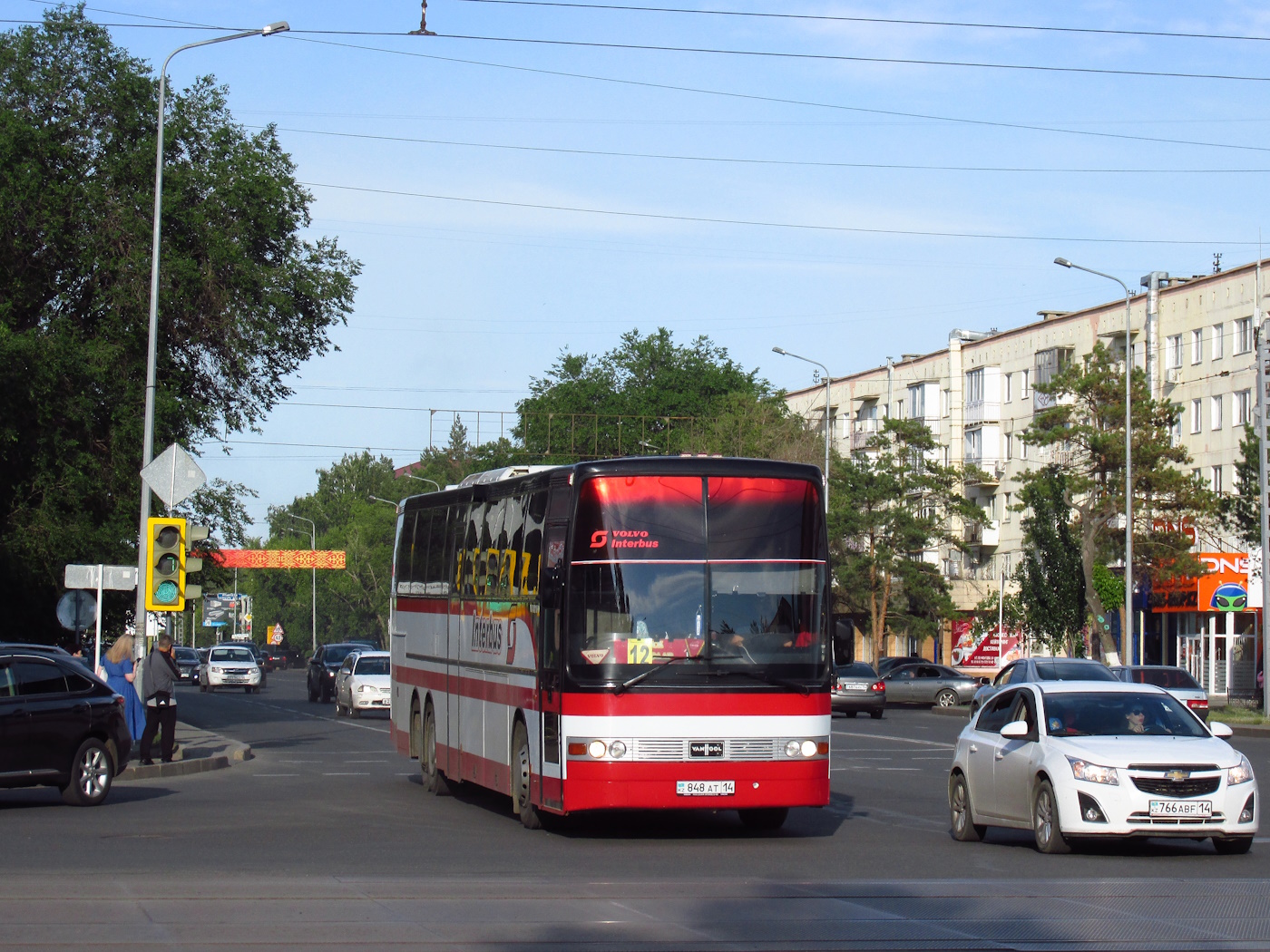 Pavlodar province, Van Hool T8 Alizée 360NL sz.: 848 AT 14
