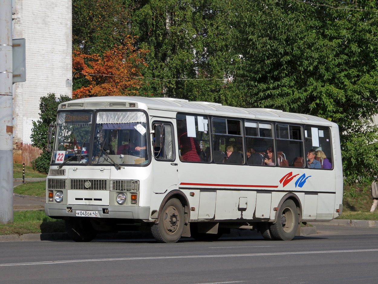 Кировская область, ПАЗ-4234 № К 043 ОА 43