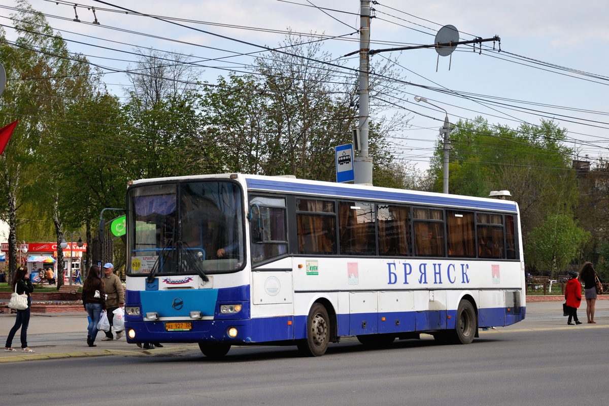 Брянская область, ЛиАЗ-5256.33-01 (ГолАЗ) № АЕ 927 32