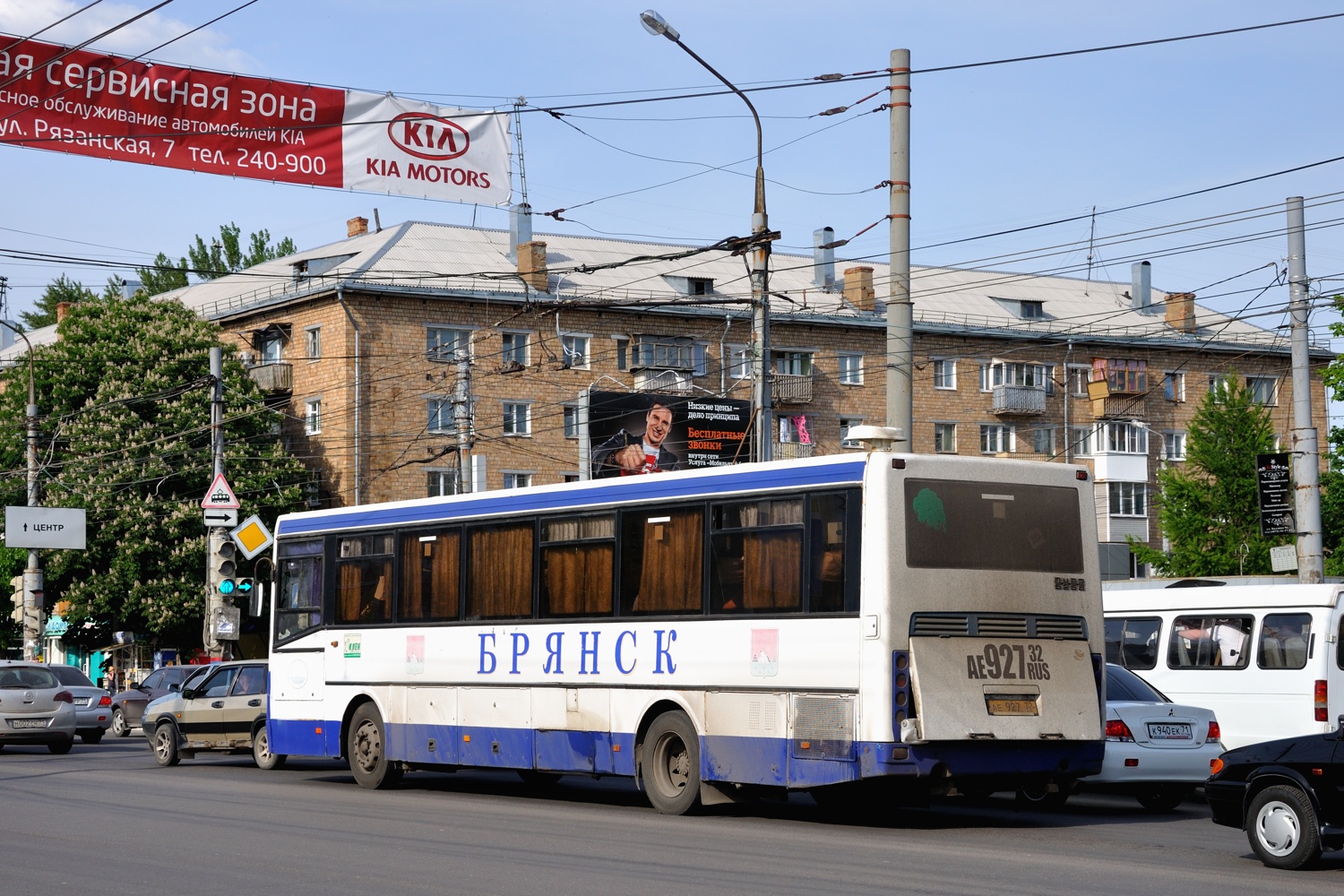 Брянская область, ЛиАЗ-5256.33-01 (ГолАЗ) № АЕ 927 32