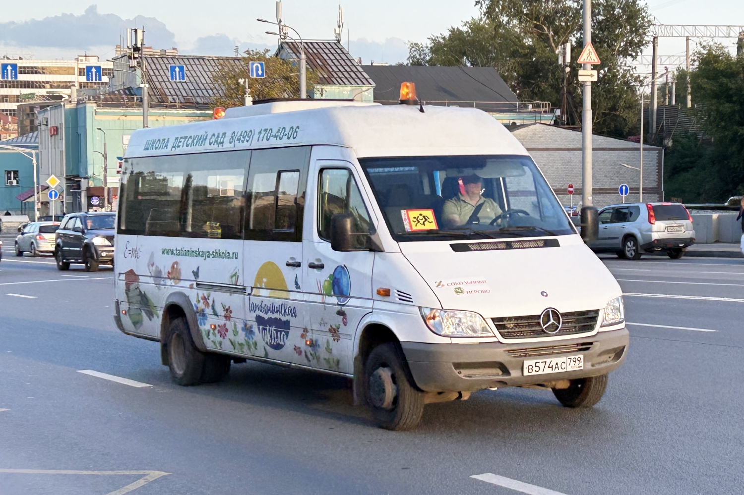 Москва, Луидор-223236 (MB Sprinter Classic) № В 574 АС 799
