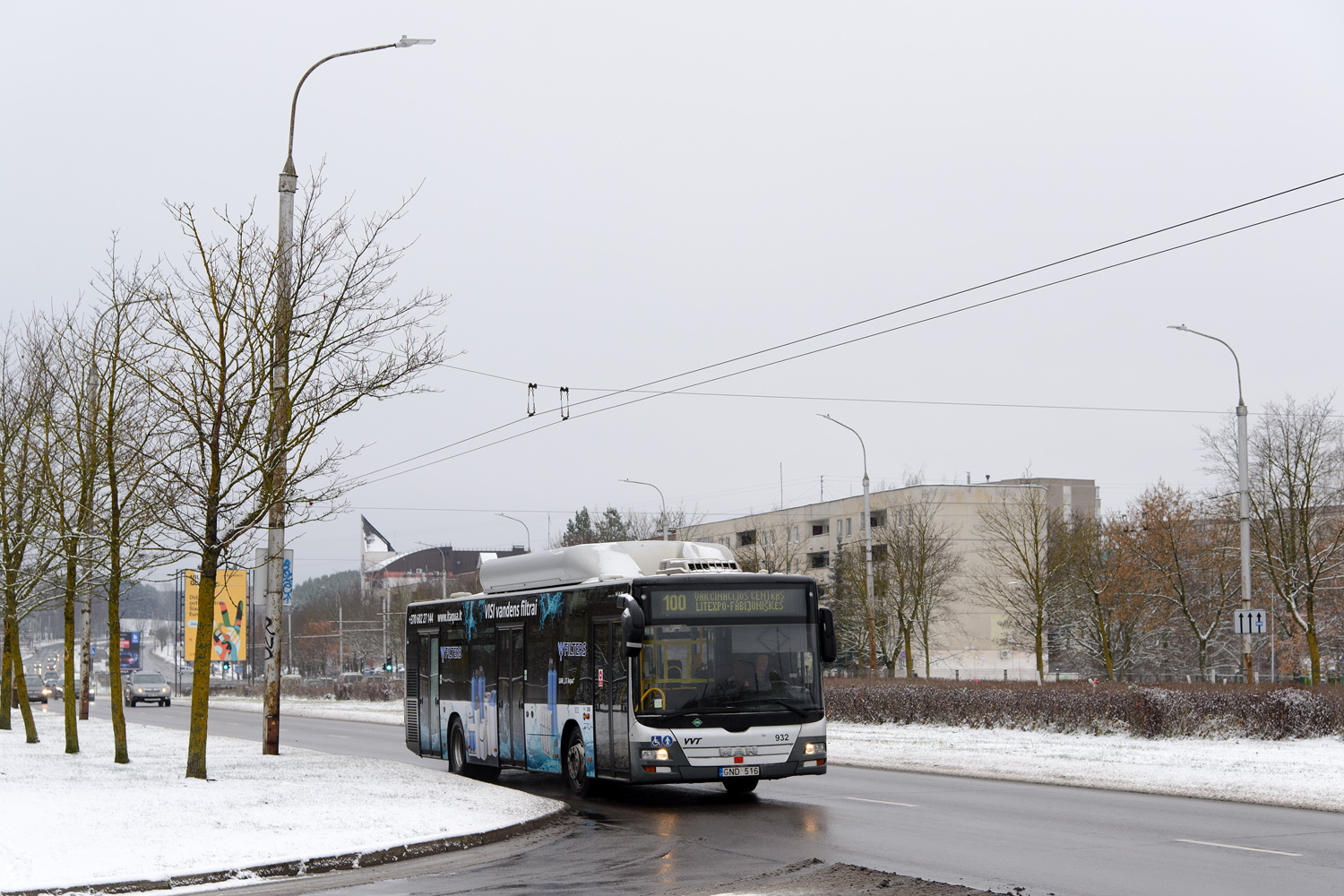 Lithuania, MAN A21 Lion's City NL273 CNG # 932
