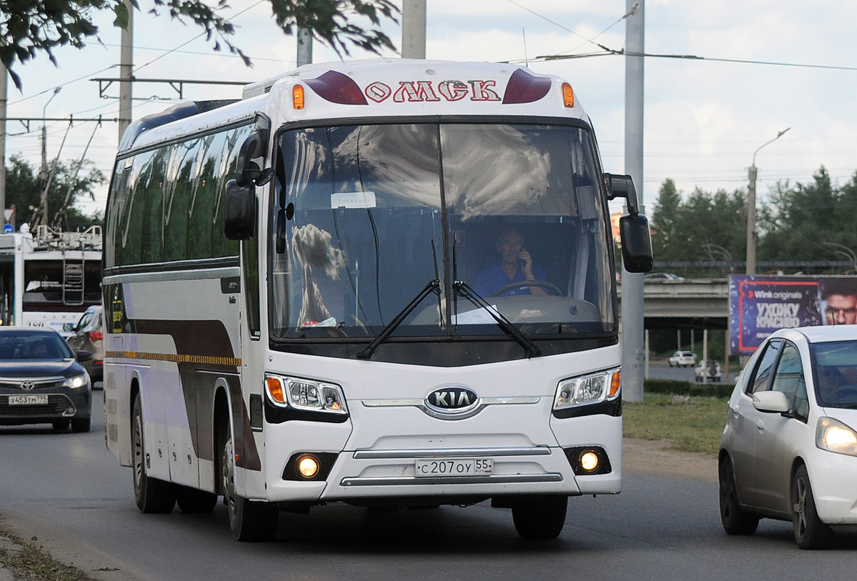 Омская область, Kia Granbird Sunshine (КВР) № С 207 ОУ 55