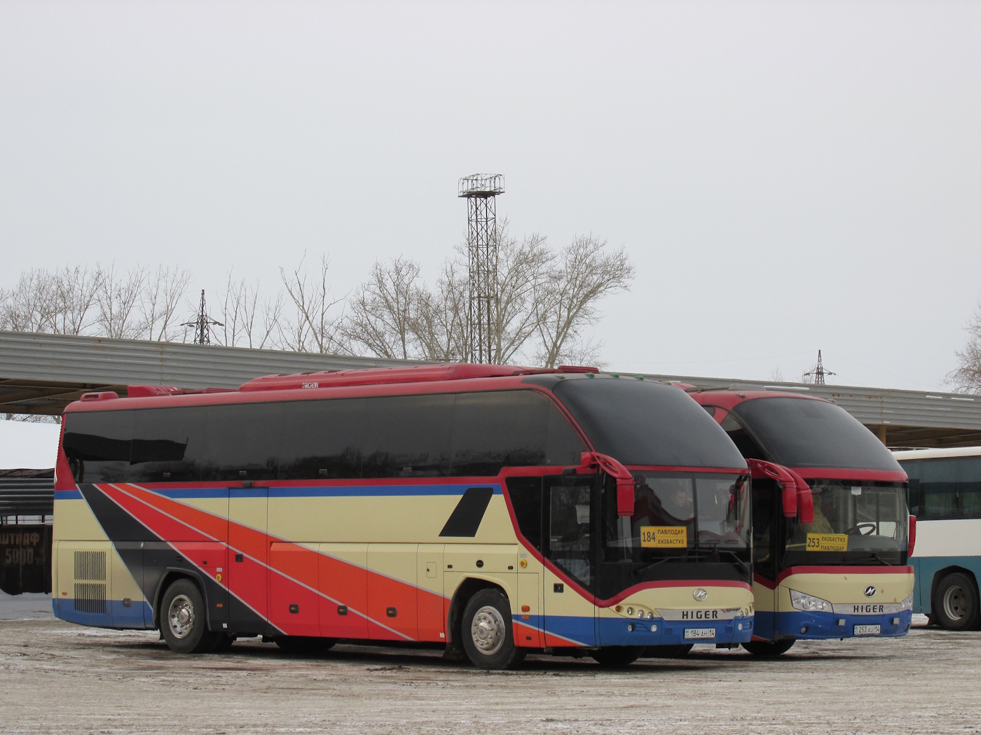 Павлодарская область, Higer KLQ6125B1 № 184 AH 14