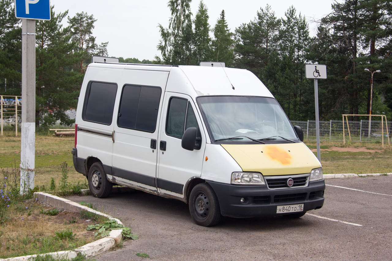 Удмуртия, FIAT Ducato [244] № Н 840 ТО 18