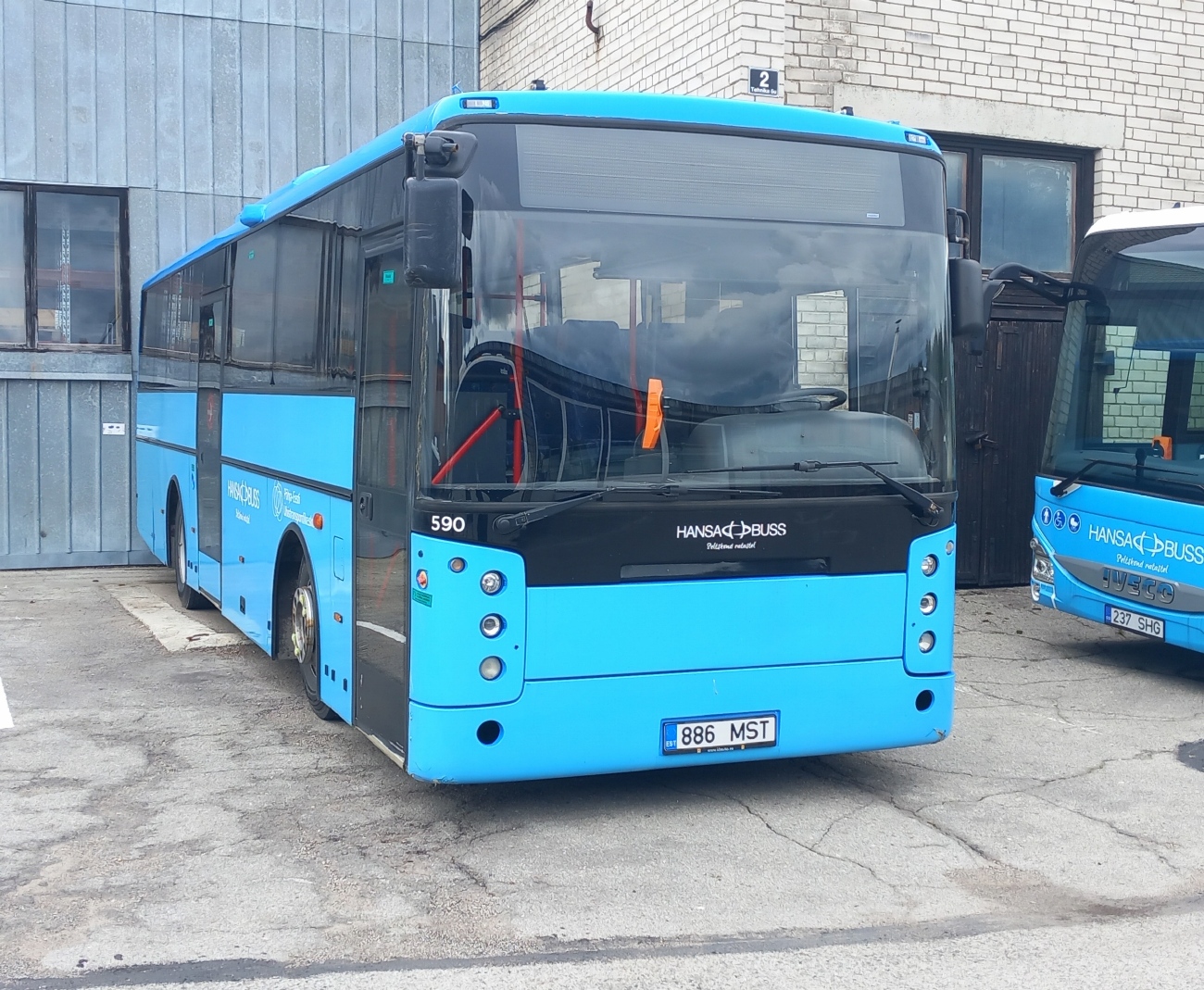 Эстония, Vest Contrast № 886 MST