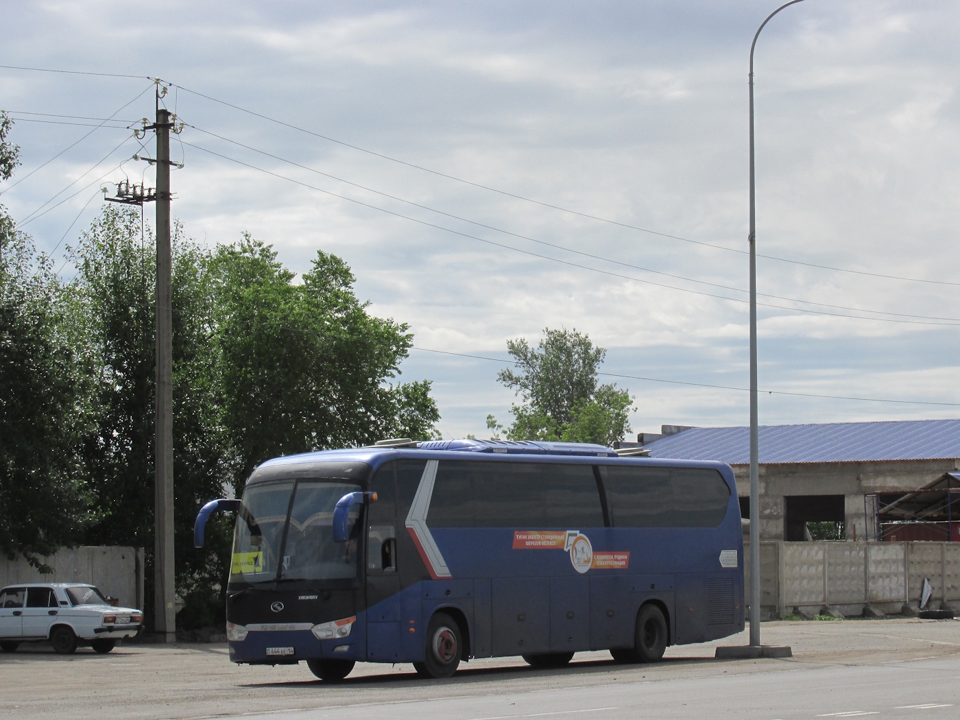 Павлодарская область, King Long XMQ6128Y № 644 AE 14