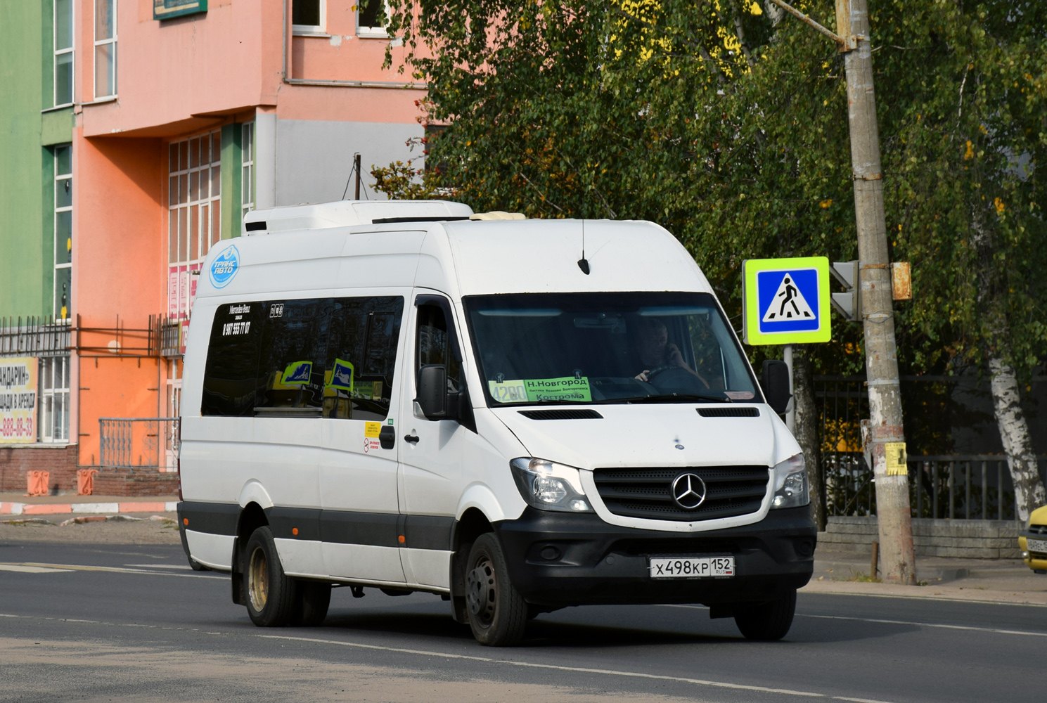 Нижегородская область, Луидор-223602 (MB Sprinter) № Х 498 КР 152
