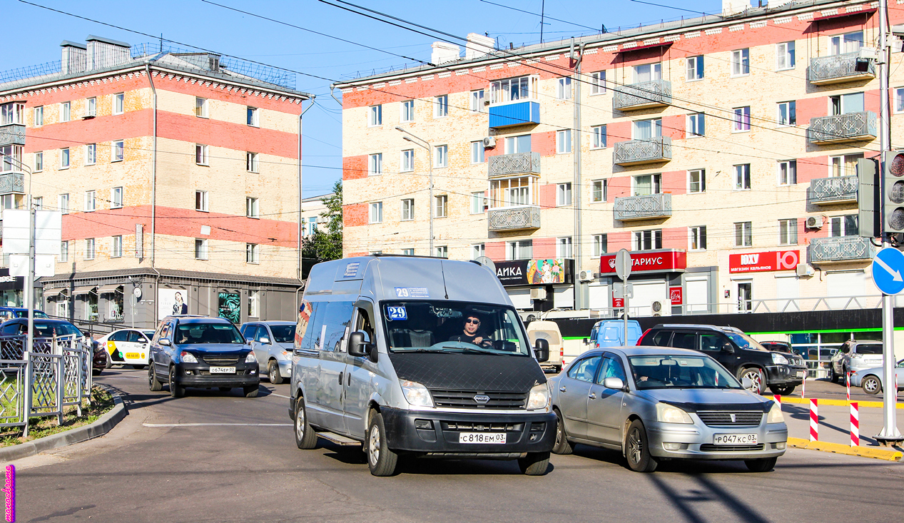 Бурятия, LDV Maxus (ГАЗ) № С 818 ЕМ 03