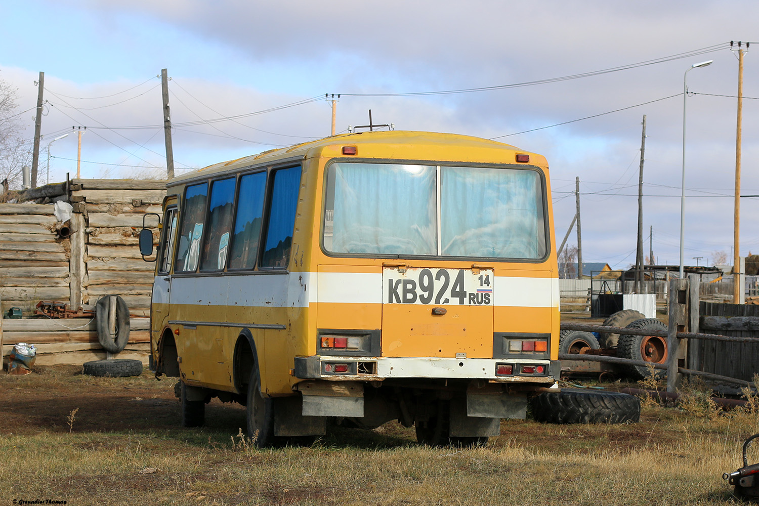 Sacha (Jakutsko), PAZ-3206-60 č. КВ 924 14