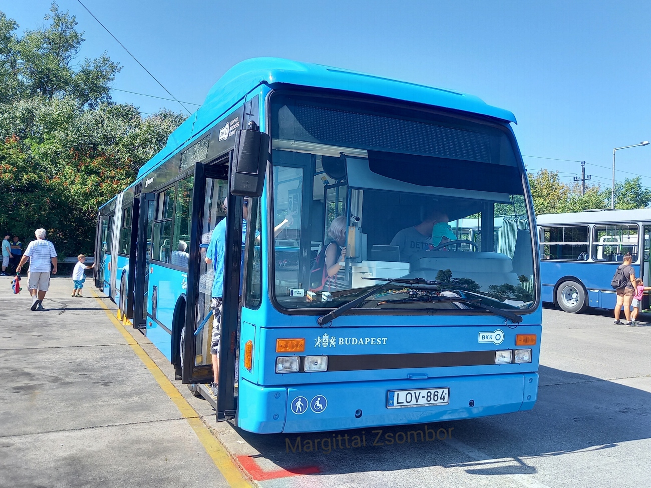 Венгрия, Van Hool AG300/2 № LOV-864; Венгрия — Дни открытых дверей