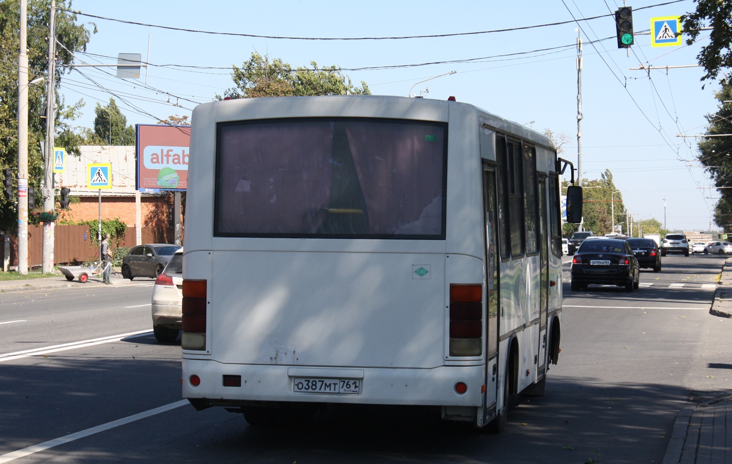 Rostov region, PAZ-320302-11 # О 387 МТ 761 Rostov region, PAZ-320302-11 # О 387 МТ 761
