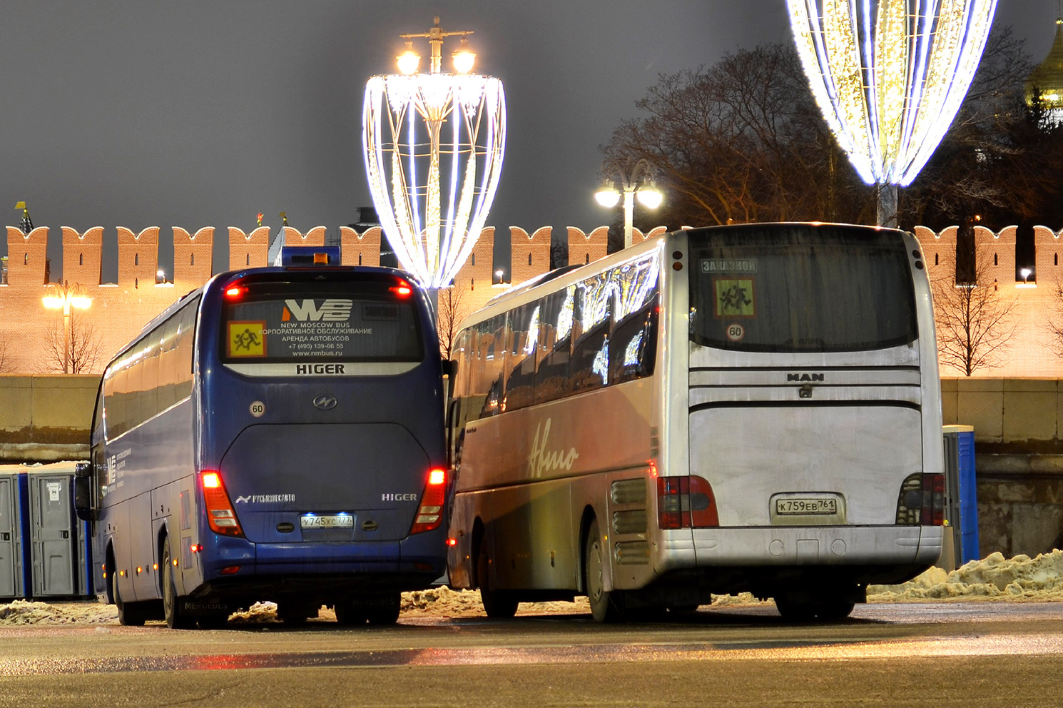 Москва, Higer KLQ6122B № У 745 ХС 777