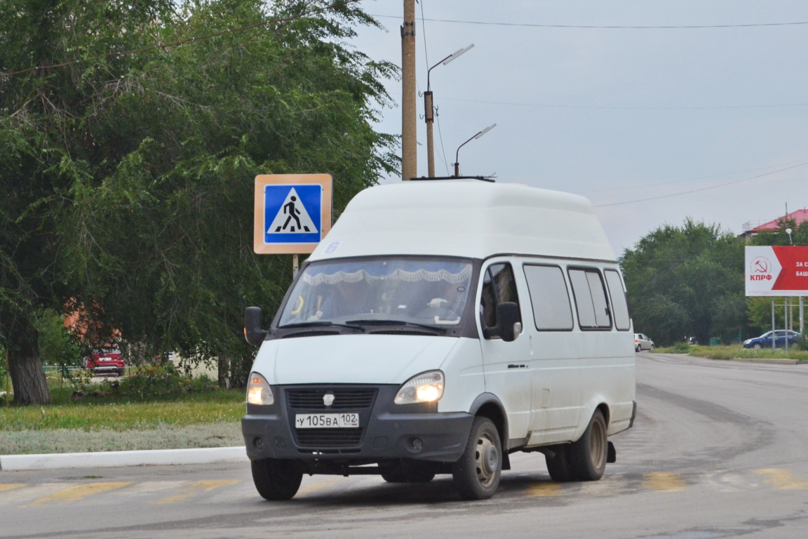 Башкортостан, Луидор-225000 (ГАЗ-322133) № У 105 ВА 102