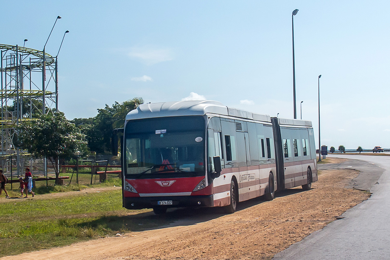 Куба, Van Hool New AG300 № 7866