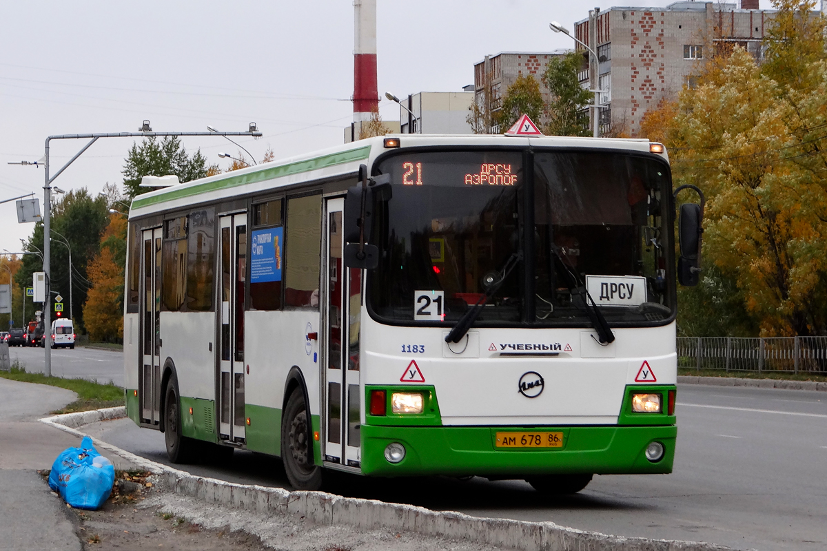 Ханты-Мансийский АО, ЛиАЗ-5293.53 № 1183