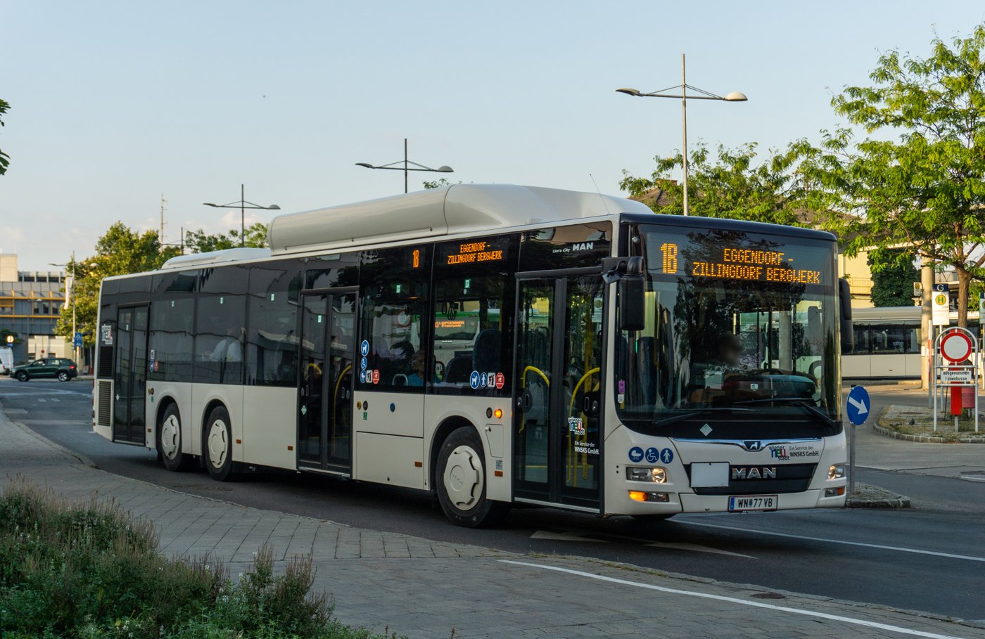 Австрия, MAN A36 Lion's City C NL313-13,7 № WN 77 VB