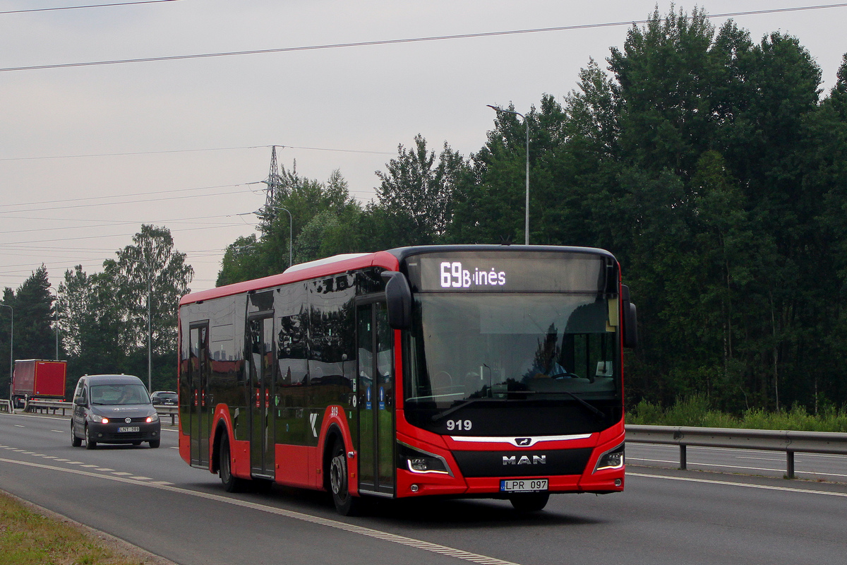 Литва, MAN 12C Lion's City 12 NL330 EfficientHybrid № 919