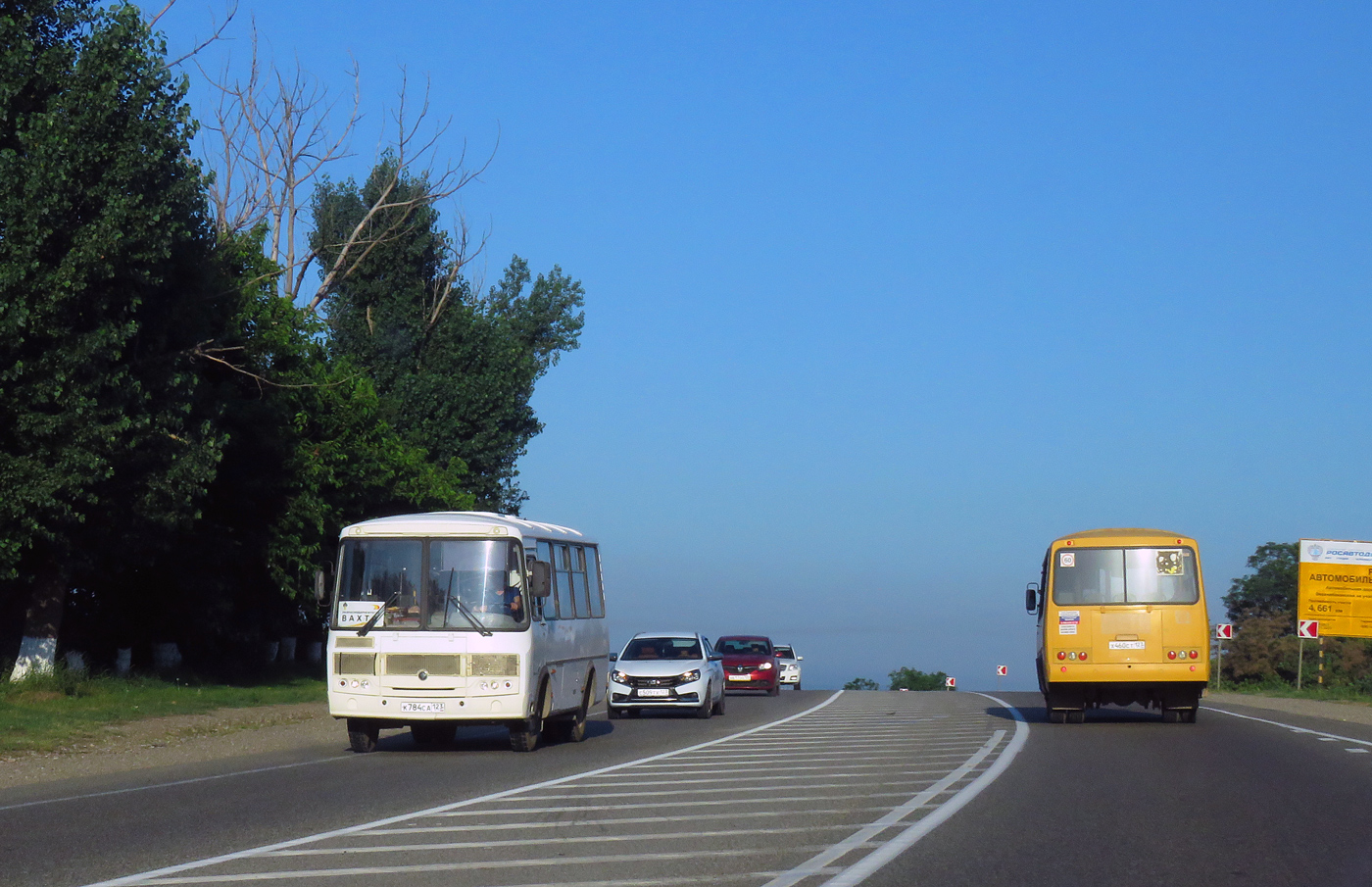 Краснодарский край, ПАЗ-32053 № К 784 СА 123 — Фото — Автобусный транспорт