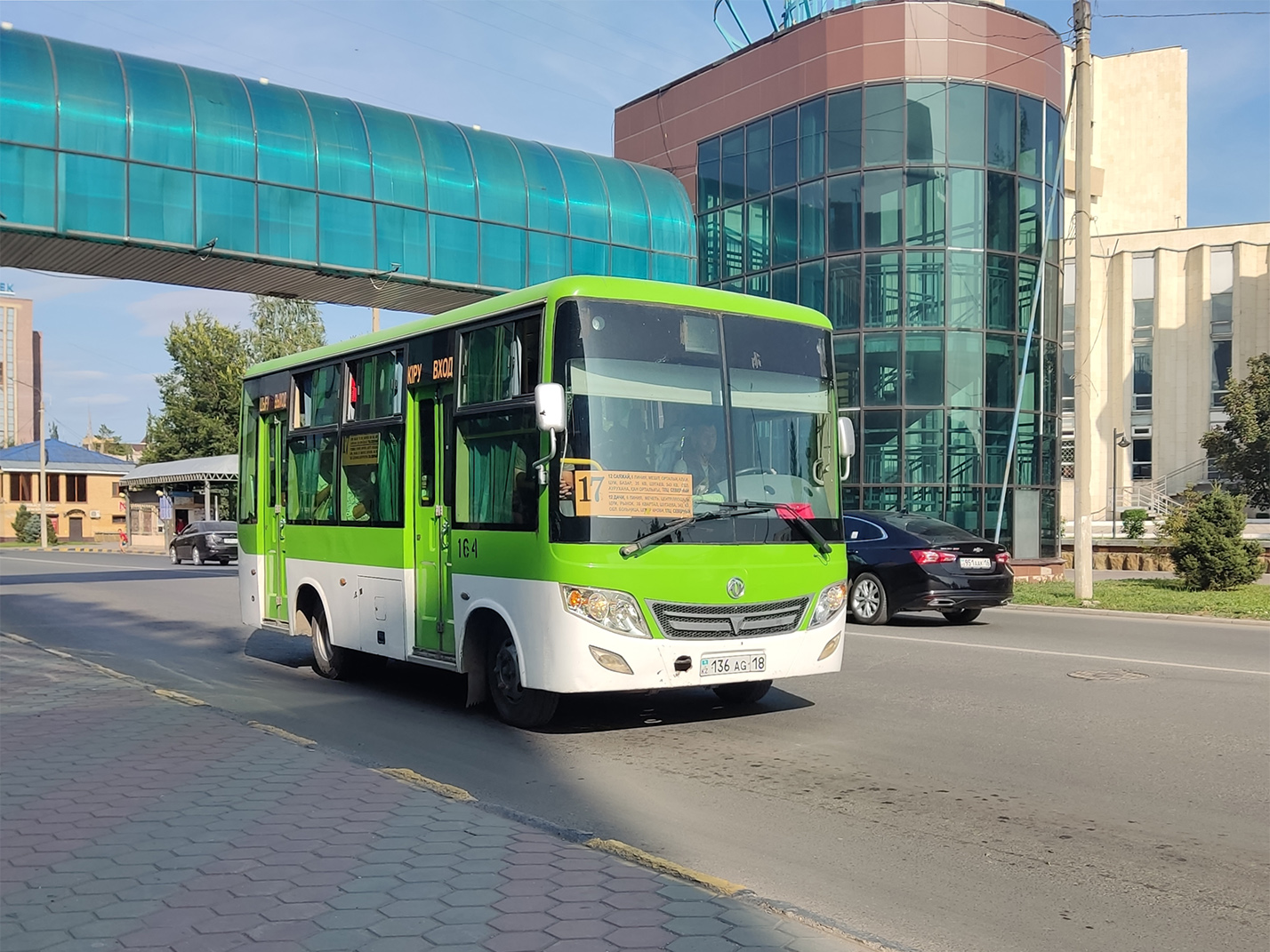 Абайская область, Dongfeng BWC6665GA5 (Qilu/СемАЗ) № 164