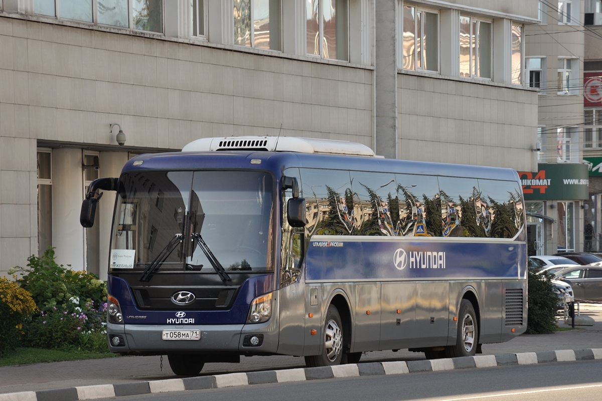 Тульская область, Hyundai Universe Space Luxury № Т 058 МА 71