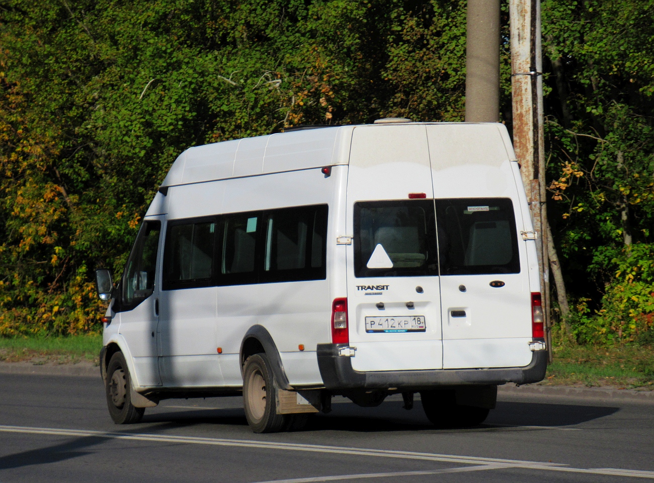Удмуртия, Нижегородец-222709  (Ford Transit) № Р 412 КР 18