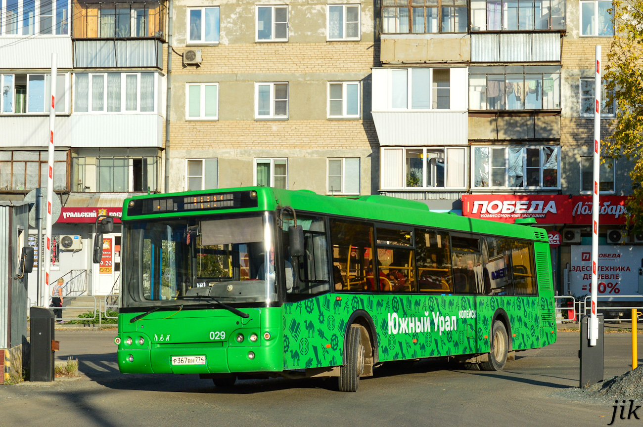 Chelyabinsk region, LiAZ-5292.22 (2-2-2) č. 029