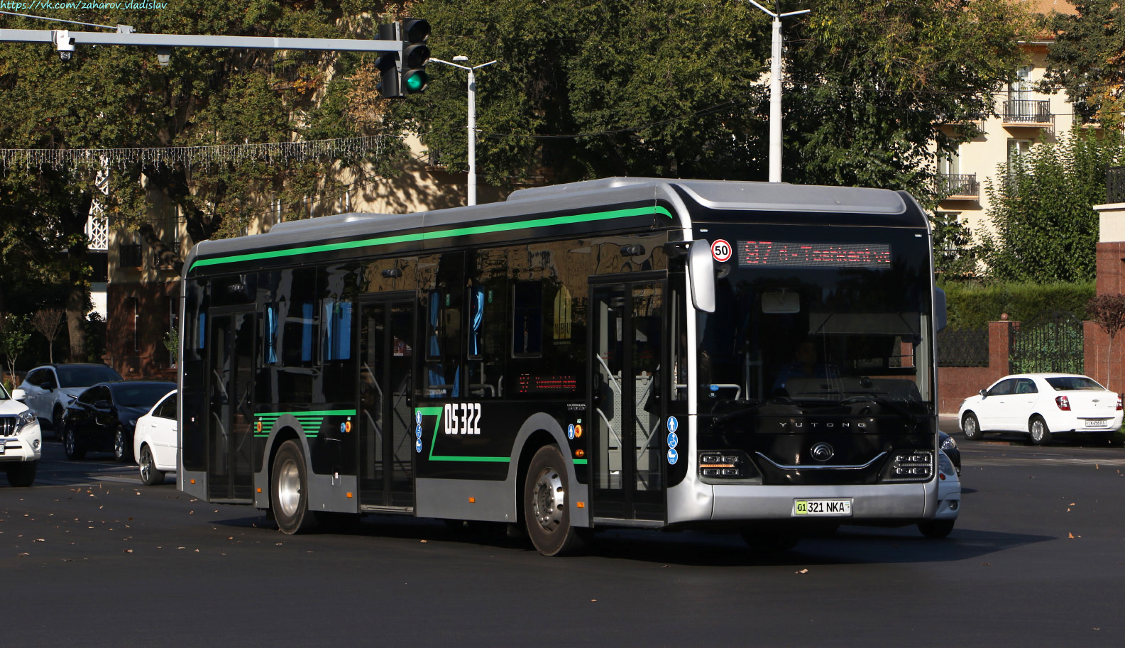 Узбекистан, Yutong ZK6126BEVG № 05322