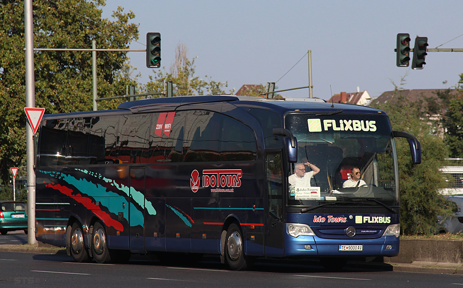 Северная Македония, Mercedes-Benz O580-17RHD Travego L № TE 9000 AV