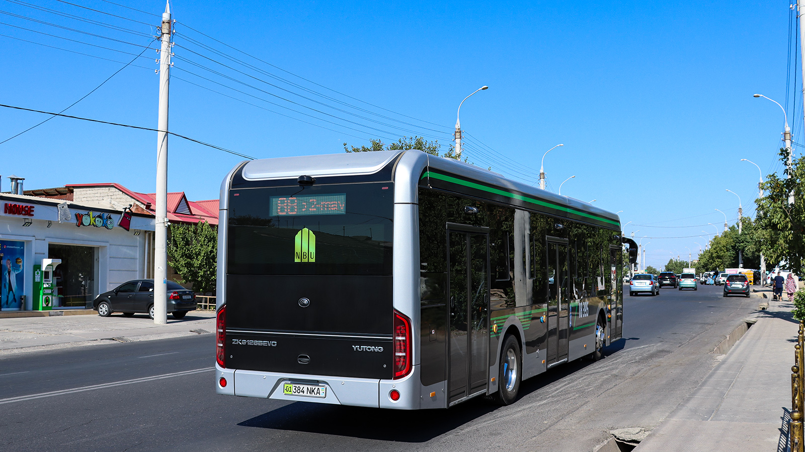 Узбекистан, Yutong ZK6126BEVG № 18395