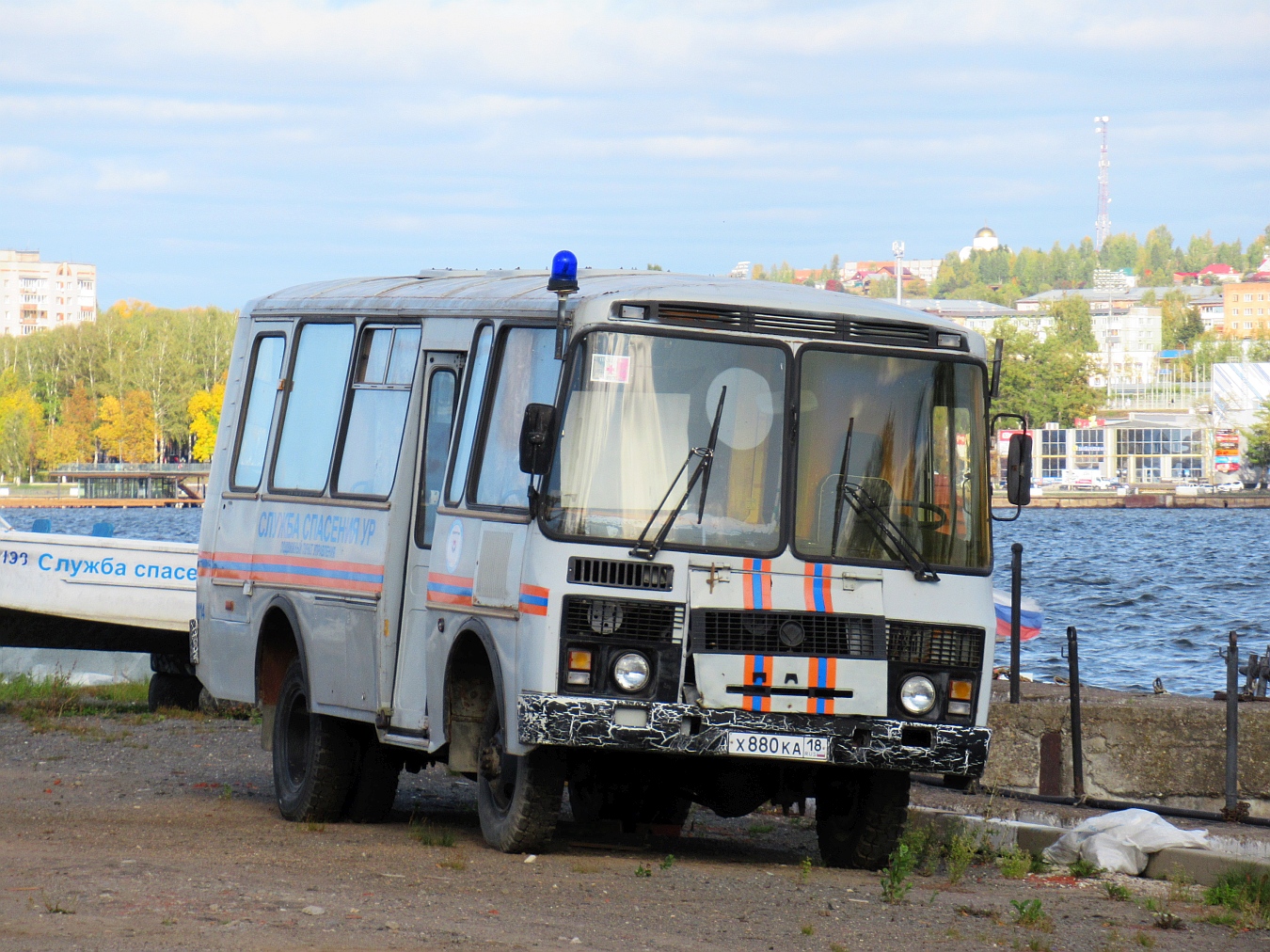 Удмуртия, ПАЗ-3206-60 № Х 880 КА 18