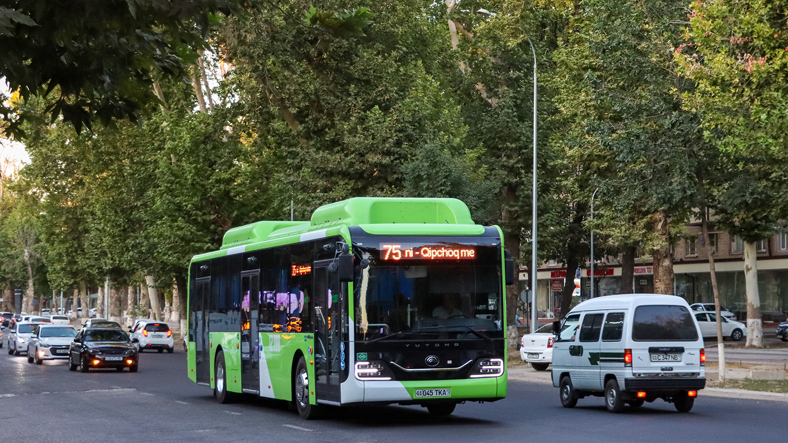Узбекистан, Yutong ZK6126HG № 12199