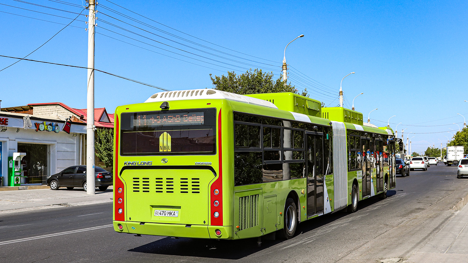 Узбекистан, King Long XMQ6180G № 18329
