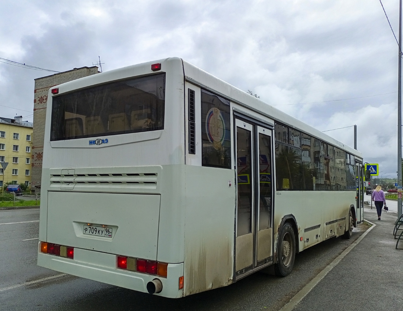 Sverdlovsk region, NefAZ-5299-10-16 Nr. Р 709 КУ 96