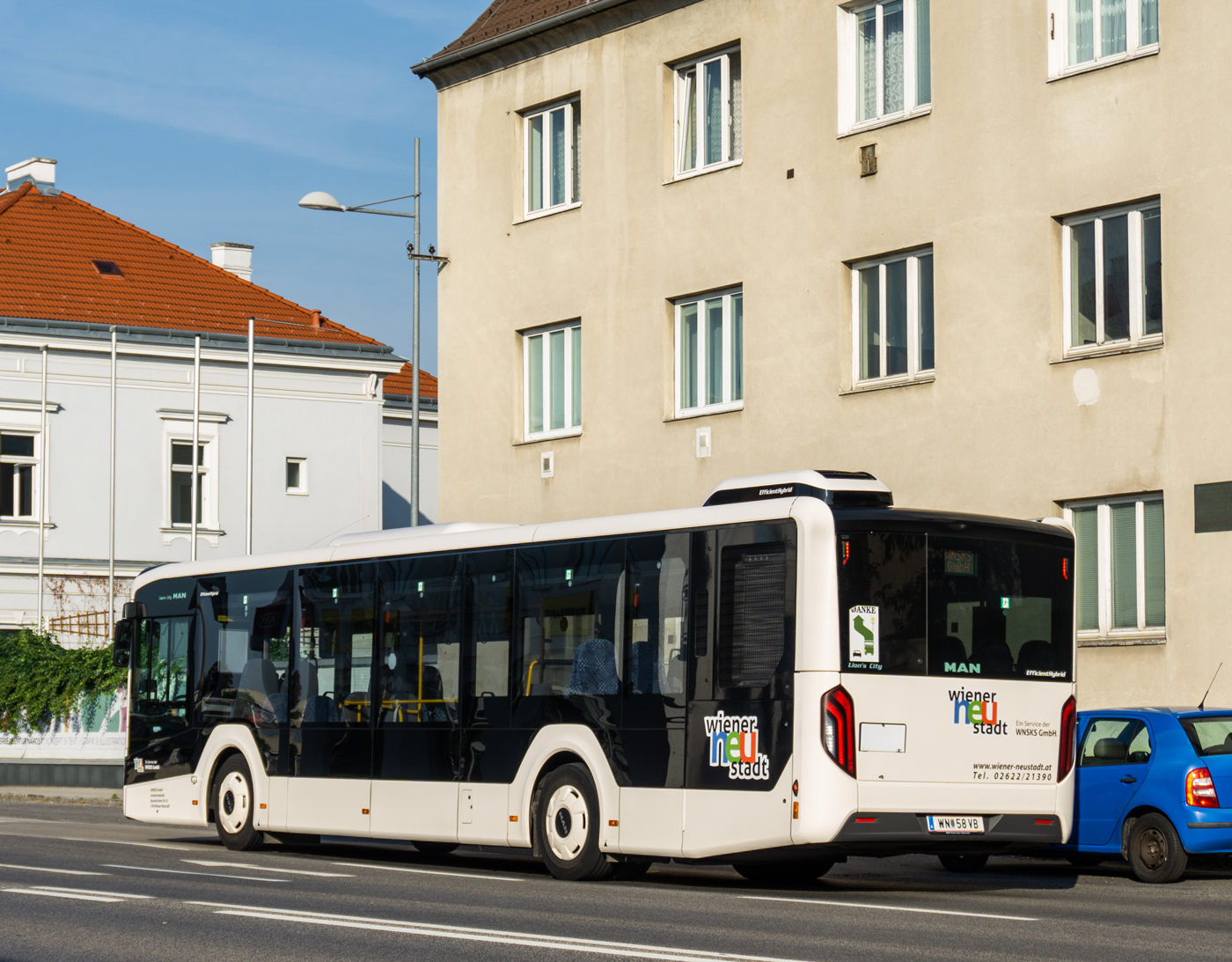 Австрия, MAN 12C Lion's City 12 NL330 EfficientHybrid № WN 58 VB