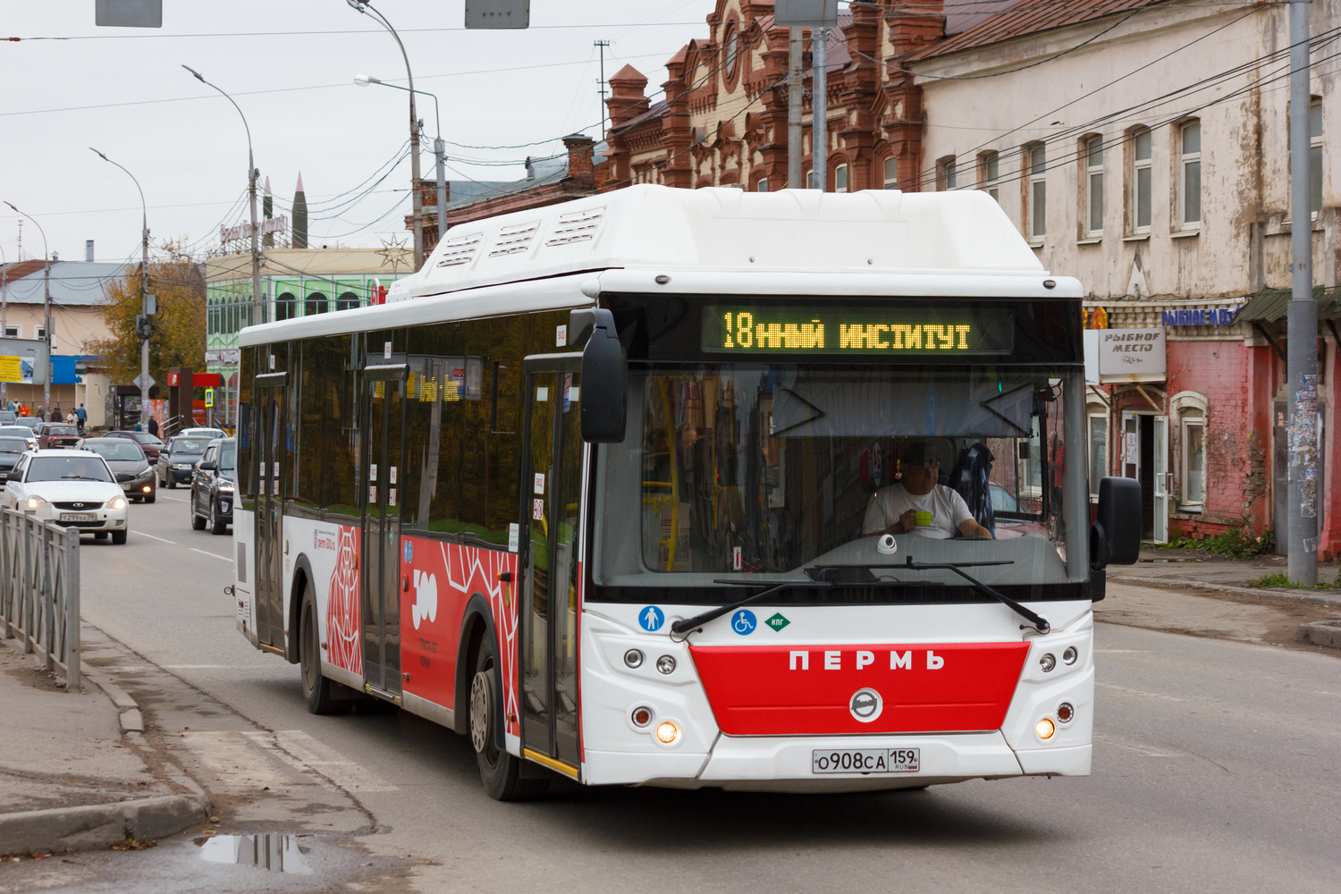 Пермский край, ЛиАЗ-5292.67 (CNG) № О 908 СА 159