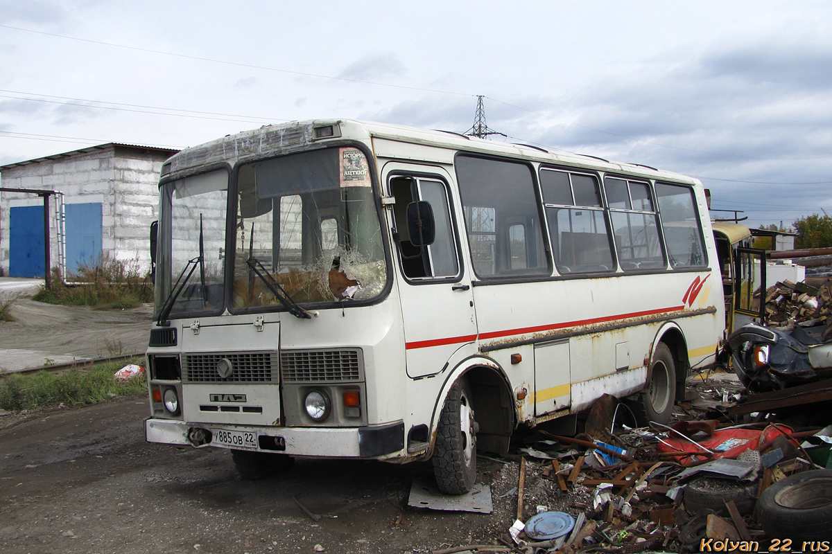 Алтайский край, ПАЗ-32054 № У 885 ОВ 22