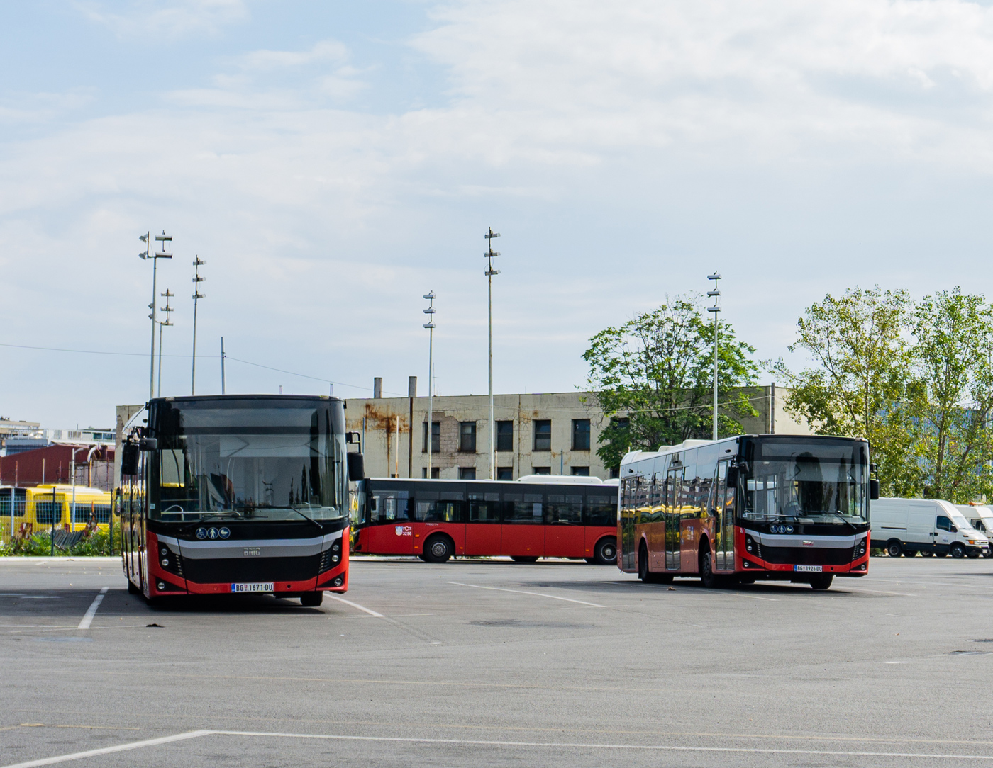 Сербия, BMC Procity II 12LF № 3321; Сербия, BMC Procity II 12LF № 3318
